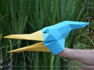 Pteranodon Puppet 1.1 8x6 Side Open